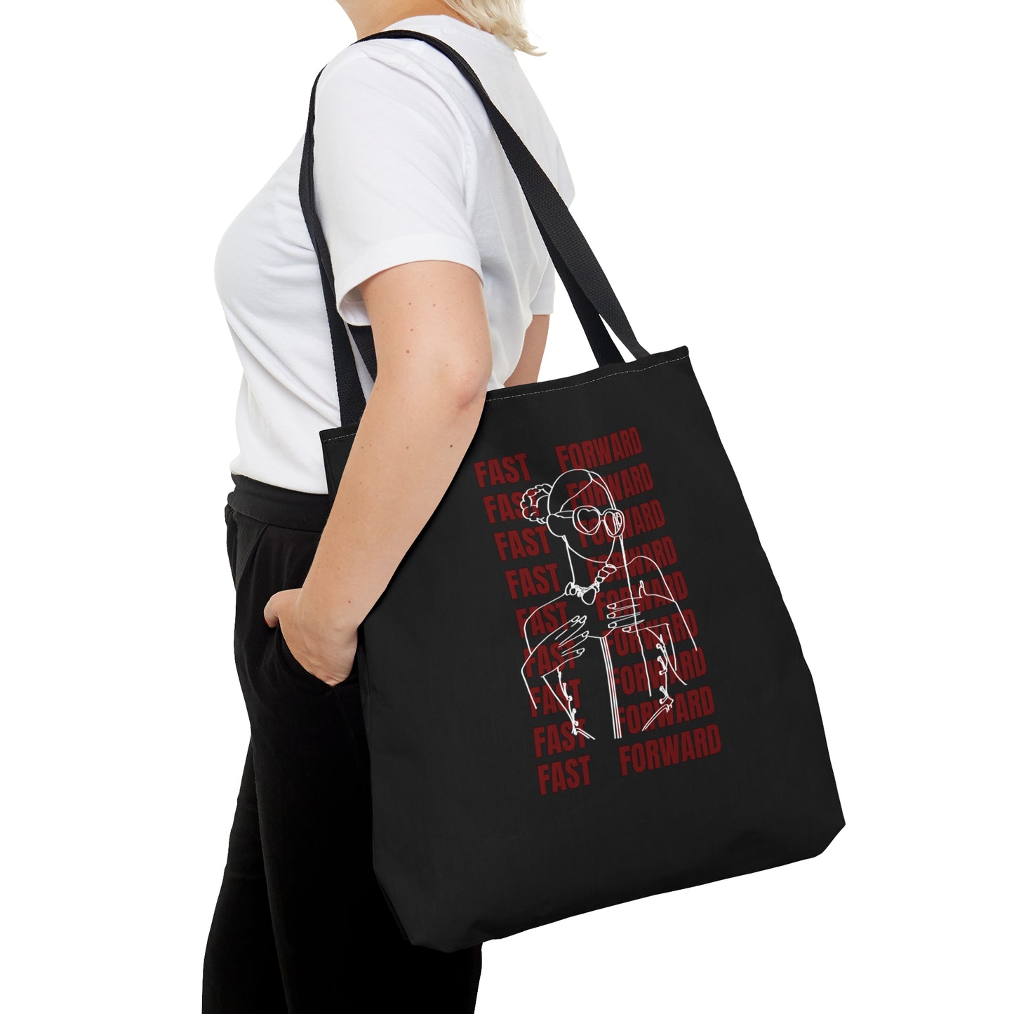 Tote Bag (AOP) - Fast Forward