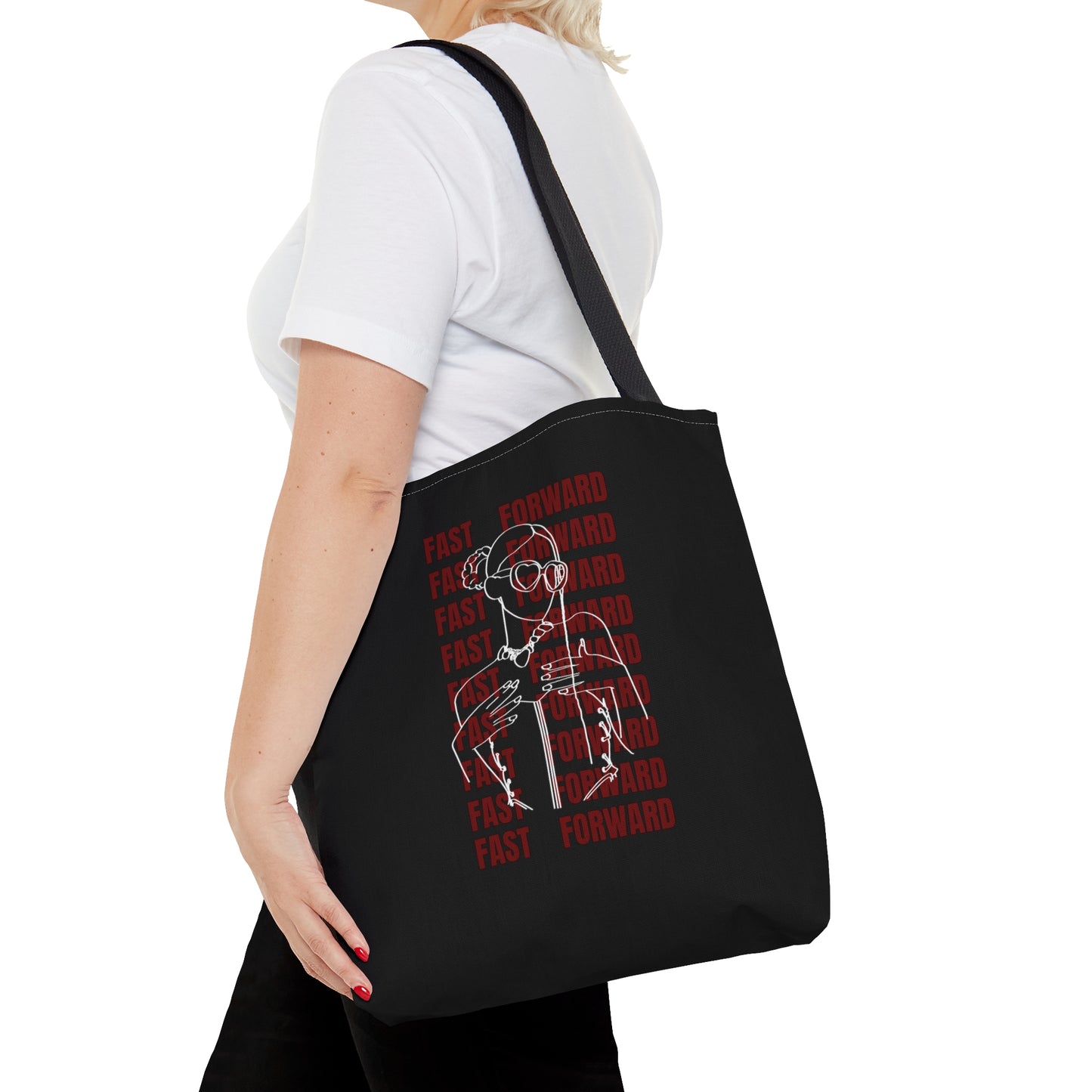 Tote Bag (AOP) - Fast Forward