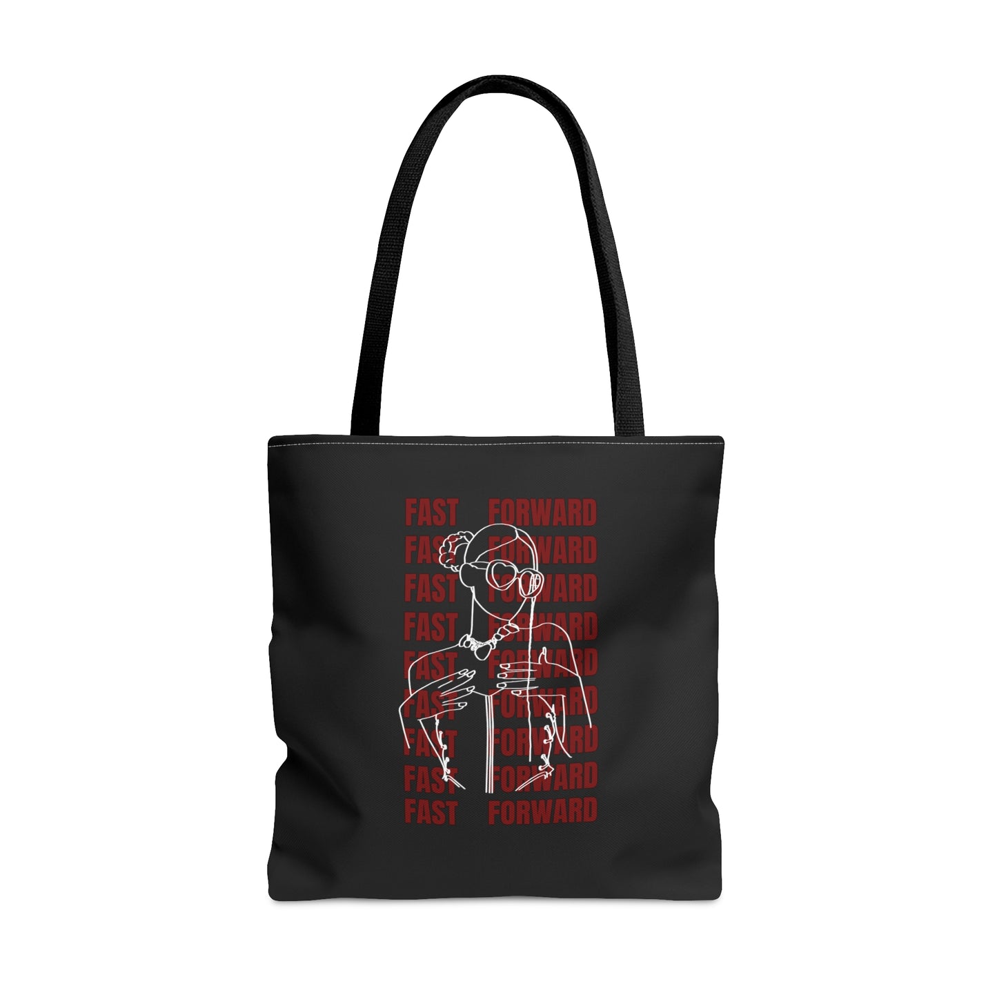 Tote Bag (AOP) - Fast Forward