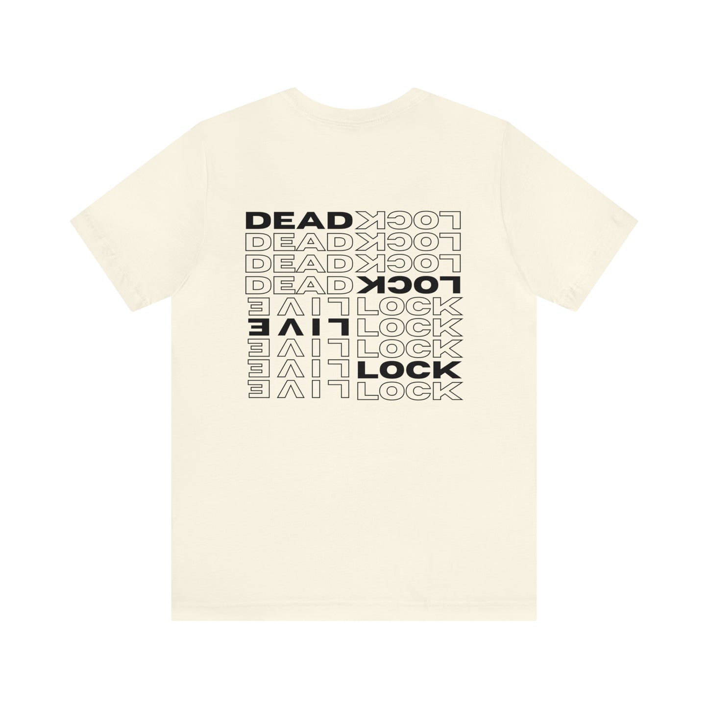 T-shirt - Dead Lock (black&white ver)