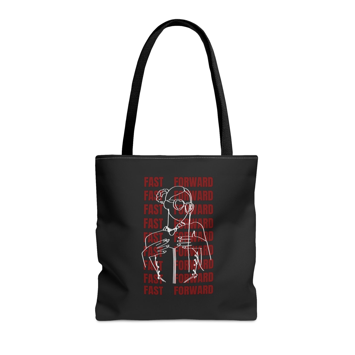 Tote Bag (AOP) - Fast Forward