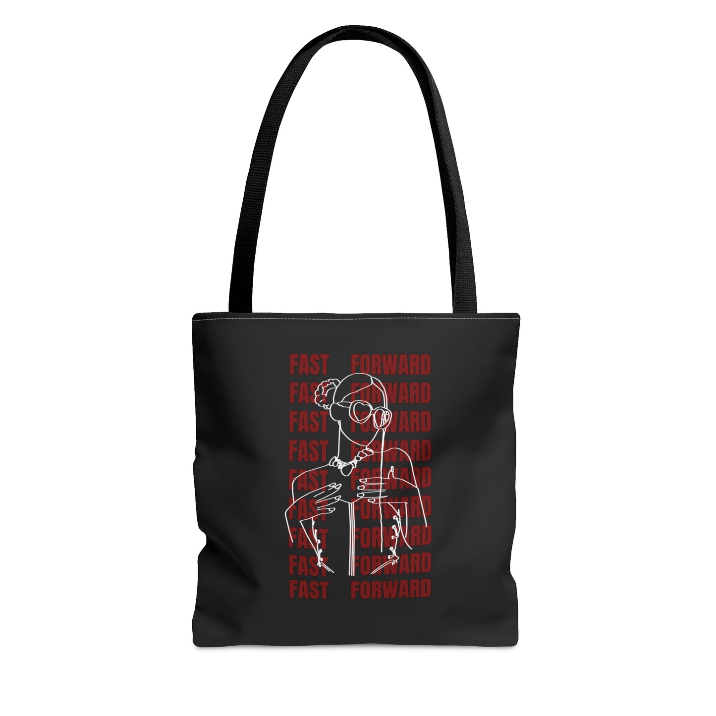 Tote Bag (AOP) - Fast Forward